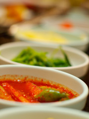 Ban San or korean traditional side dish