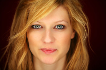 Fototapeta premium Attractive blonde girl