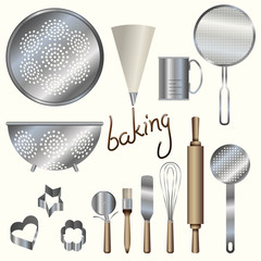 kitchen bakery utensils