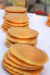 Fototapeta na wymiar pancake snack in the market
