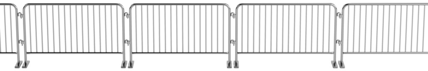 realistic 3d render of barrier