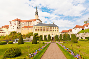 Fototapeta premium Schloss Weesenstein bei Dresden