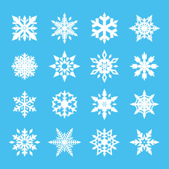 Fototapeta na wymiar Snowflakes Icon