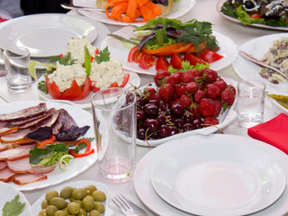 Festive table