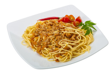 Bolognese spaghetti