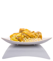Lamb Kabsa Rice, a Middle Eastern popular cuisine