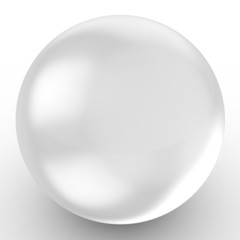 White sphere