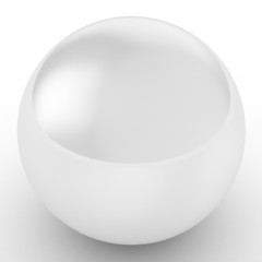 White sphere