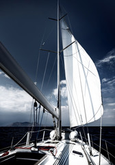 Luxury sail boat