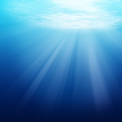 Underwater scene background