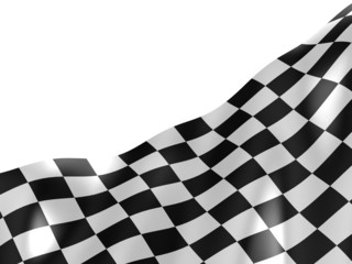 Checkered flag texture.
