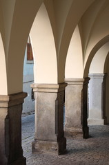 Medieval colonnade