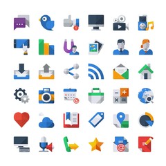 social media icons