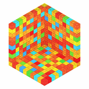 Cubes background