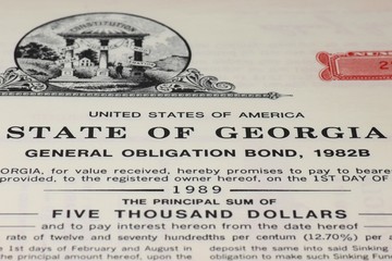 Anleihe des US Bundesstaats Georgia