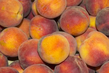 Peach close up.