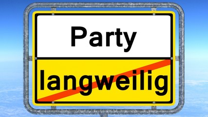 party - langweilig