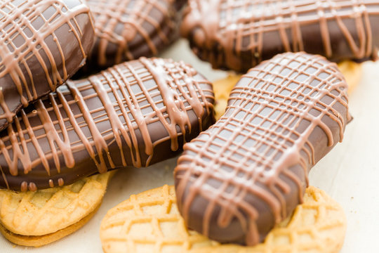 Chocolate covered Nutter Butters