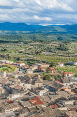 Fototapeta na wymiar La Fresneda village at Teruel, Spain