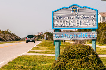 town of nags head scenes on outer banks nc