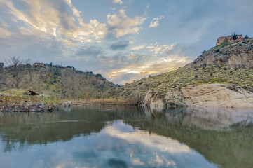 Fototapeta na wymiar Tajo river near Toledo, Spain