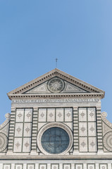 Santa Maria Novella church in Florence, Italy
