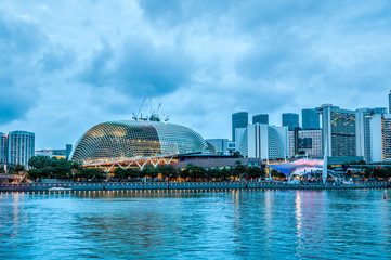 Obraz premium Singapore Esplanade