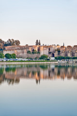 Obraz premium Agdal pond at Meknes, Morocco