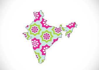 Map of India idea design