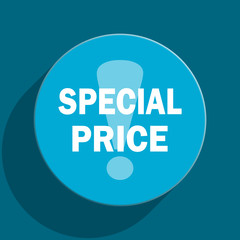 special price flat vector icon