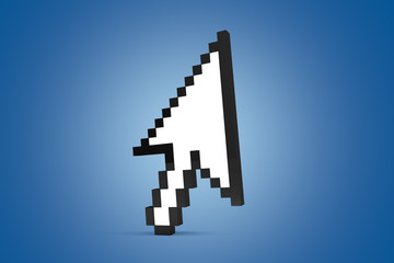 Arrow Cursor Icon Standing