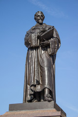 Standbeeld Hugo Grotius Delft Nederland