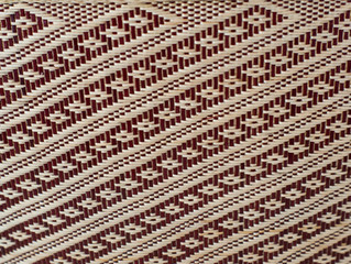 Old woven wood pattern