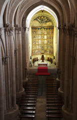 Obraz premium The old cathedral, interior view, Salamanca