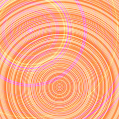 vector round art abstract background