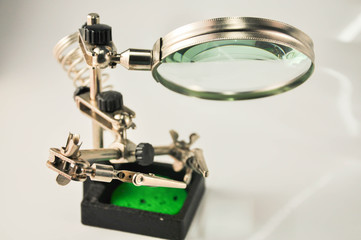 Magnifier and Suspension