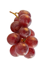 red grape isolated on white background