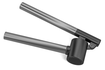 realistic 3d render of garlic press