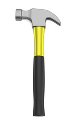 realistic 3d render of hammer