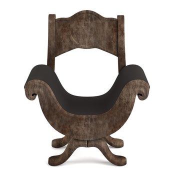 Realistic 3d Render Of Medieval Chair