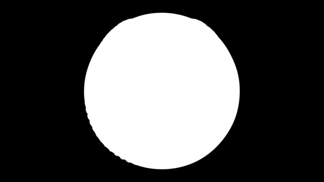 Baseball. Looping. Alpha channel included.