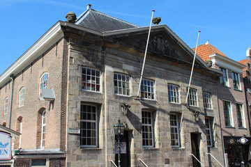 Obraz premium Vleeshall Delft Nederland