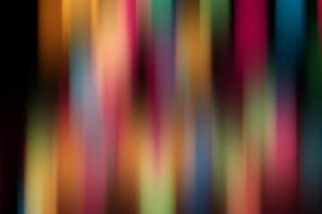 Multicolored defocused bokeh