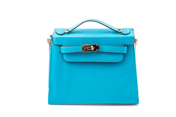 Handbag isolated white background