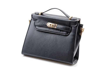 Handbag isolated white background