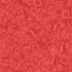 Red seamless rectangle pattern background
