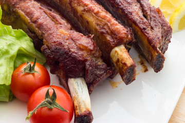 Pork chops in the oven