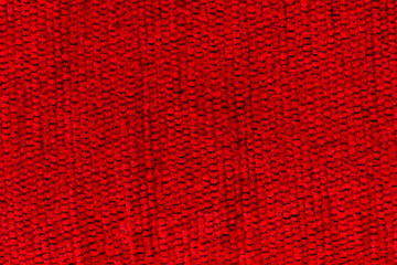 Red fabric