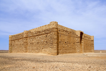 Desert castle: Qasr al Kharanah or Harrana