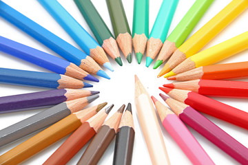 Crayons colorés